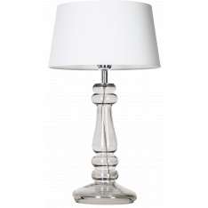 Lampa stołowa Petit Trianon transparent Black L051361217 s abażurowa