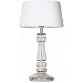 Lampa stołowa Petit Trianon transparent Black L051361217 s abażurowa