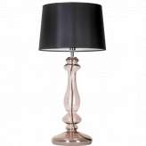 Lampa stołowa Versailles transparent Copper L204461247 s abażurowa