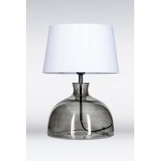 Lampa stołowa Haga Anthracite L212174217 s abażurowa