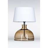 Lampa stołowa Haga Taupe L212175217 s abażurowa