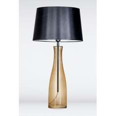 Lampa stołowa Amsterdam Taupe L211175247 s abażurowa