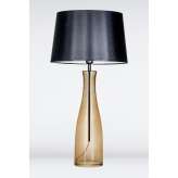 Lampa stołowa Amsterdam Taupe L211175247 s abażurowa