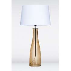 Lampa stołowa Amsterdam Taupe L211175228 s abażurowa