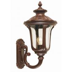 Kinkiet ogrodowy Chicago Wall Up Lantern Medium Cc1 | M IP44 stylowy