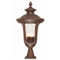 Lampa ogrodowa Chicago Pedestal Lantern Large Cc3 | L IP44 stylowa