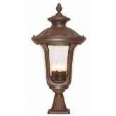 Lampa ogrodowa Chicago Pedestal Lantern Large Cc3 | L IP44 stylowa