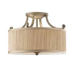 Lampa sufitowa Abbey Semi - Flush Light | Abbey | abażurowa stylowa