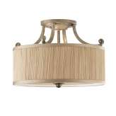 Lampa sufitowa Abbey Semi - Flush Light | Abbey | abażurowa stylowa