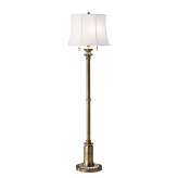 Lampa podłogowa Stateroom 2Lt Floor lamp Bali Brass | Staterm Fl stylowa abażurowa