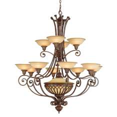 Lampa wisząca Stirling Castle 13Lt Chandelier | Stirlingcas12 stylowa