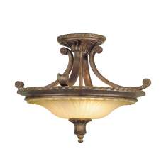 Lampa sufitowa Stirling Castle 2Lt Semi - Flush | Stirlingcassf stylowa