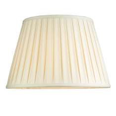 Abażur Oyster 46 cm Silk Box Pleat Shade Lui | Ls1038 stylowa nowoczesna owa