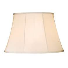 Abażur White 46 cm Empire Shade Lui | Ls1039 stylowa nowoczesna owa