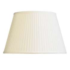 Abażur Ivory 36 cm Cotton Fine Pleat Oval Shade Lui | Ls1046 stylowa nowoczesna owa