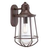 Kinkiet ogrodowy Marine 1LT Large Wall Lantern | Marine | L IP44 stylowy