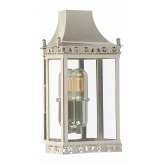 Kinkiet Regents park Wall Lantern Polished Nickel Regents park Pn IP23 stylowy (Regents park Pn)