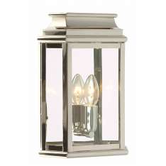 Kinkiet ogrodowy St Martins Wall Lantern Polished Nickel St Martins Pn IP44 stylowy (St Martins Pn)