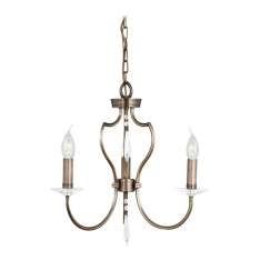 Lampa wisząca Pimlico 3LT Chandelier Dark Bronze Pm3 Db stylowa świecznikowa