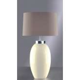 Lampa stołowa Victor Small Cream Table lamp Lui | Victor Sm Cr nowoczesna abażurowa