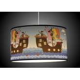 Lampa wisząca abażur New Art Pirat 0120