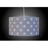 Lampa wisząca abażur New Art Stars Grey 0190