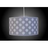 Lampa wisząca abażur New Art Dots Grey 0192