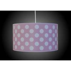 Lampa wisząca abażur New Art Dots Pink 0193