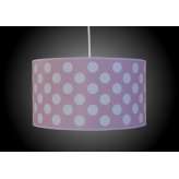 Lampa wisząca abażur New Art Dots Pink 0193