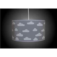 Lampa wisząca abażur New Art Clouds Grey 0198