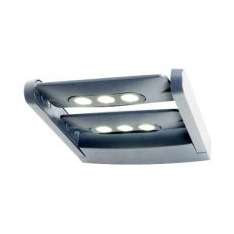 Kinkiet Radius 6144S - 2 IP54 2 x 3 x 3 W LED 230V srebrny