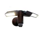 Kinkiet Corn 6156 - Pir IP54 2 x 3 x 3 W LED 230V ciemny popiel