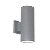 Kinkiet Adela 7001 Al IP54 2 xe27 60W | 230V srebrny