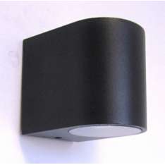 Kinkiet Mini 6001 Bl IP44 LED GU10 230V lub halogen GU10 Max 35W | 230V czarny