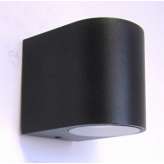 Kinkiet Mini 6001 Bl IP44 LED GU10 230V lub halogen GU10 Max 35W | 230V czarny