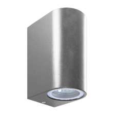 Kinkiet Mini 6002 Al IP44 2 x LED GU10 230V lub 2 x halogen GU10 Max 35W | 230V srebrny