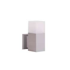 Kinkiet Cube Al. Cb - K Al IP44 E27 LED E27 Cfl Max 20W | 230V srebrny