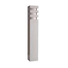Słupek ogrodowy Rado Al. Rado 2 Al IP54 E27 LED E27 Cfl Max 18W | 230V srebrny