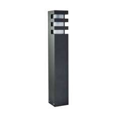 Słupek ogrodowy Rado Bl Rado 2 Bl IP54 E27 LED E27 Cfl Max 18W | 230V czarny