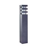 Słupek ogrodowy Rado Dg Rado 2 Dg IP54 E27 LED E27 Cfl Max 18W | 230V ciemny popiel