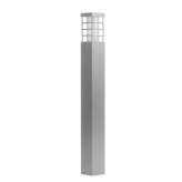 Słupek ogrodowy Rado II Al Rado II 1 Al IP54 E27 LED E27 Cfl Max 18W | 230V srebrny