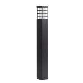 Słupek ogrodowy Rado II Bl Rado II 1 Bl IP54 E27 LED E27 Cfl Max 18W | 230V czarny
