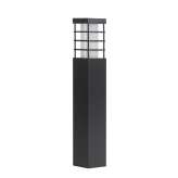 Słupek ogrodowy Rado II Bl Rado II 2 Bl IP54 E27 LED E27 Cfl Max 18W | 230V czarny