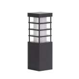 Słupek ogrodowy Rado II Bl Rado II 3 Bl IP54 E27 LED E27 Cfl Max 18W | 230V czarny