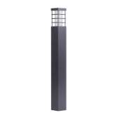 Słupek ogrodowy Rado II Dg Rado II 1 Dg IP54 E27 LED E27 Cfl Max 18W | 230V ciemny popiel