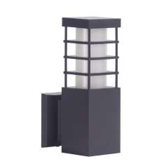 Kinkiet Rado II Dg Rado II K Dg IP54 E27 LED E27 Cfl Max 18W | 230V ciemny popiel
