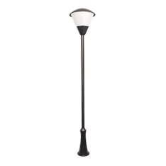 Latarnia ogrodowa Maszt "Eco" Ogmw 1 Eco IP65 E27 100W | 230V czarny