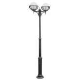 Latarnia ogrodowa | parkowa kule z koszykiem 261 Ogmw 2 Kpo 250 IP43 2 x E27 60W | 230V czarny