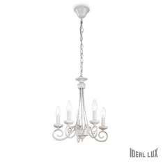 Oprawa wisząca Brandy Sp5 bianco Antico 5 x 40W E14 66622
