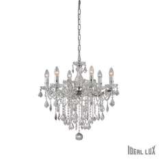 Oprawa wisząca Florian Sp6 Cromo 6 x 40W E14 35628